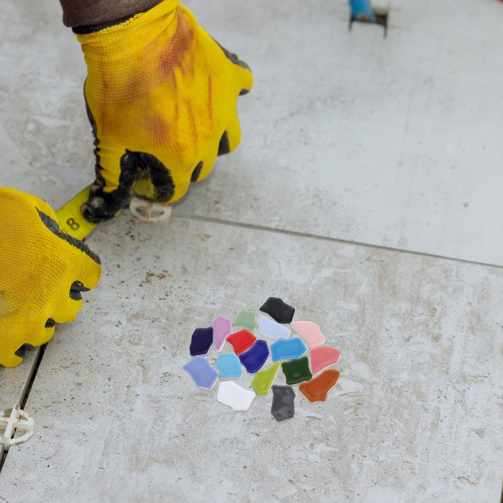 1000G Keramik-Mosaikstücke DIY – Art Craft Gallery Bewertung und Preis