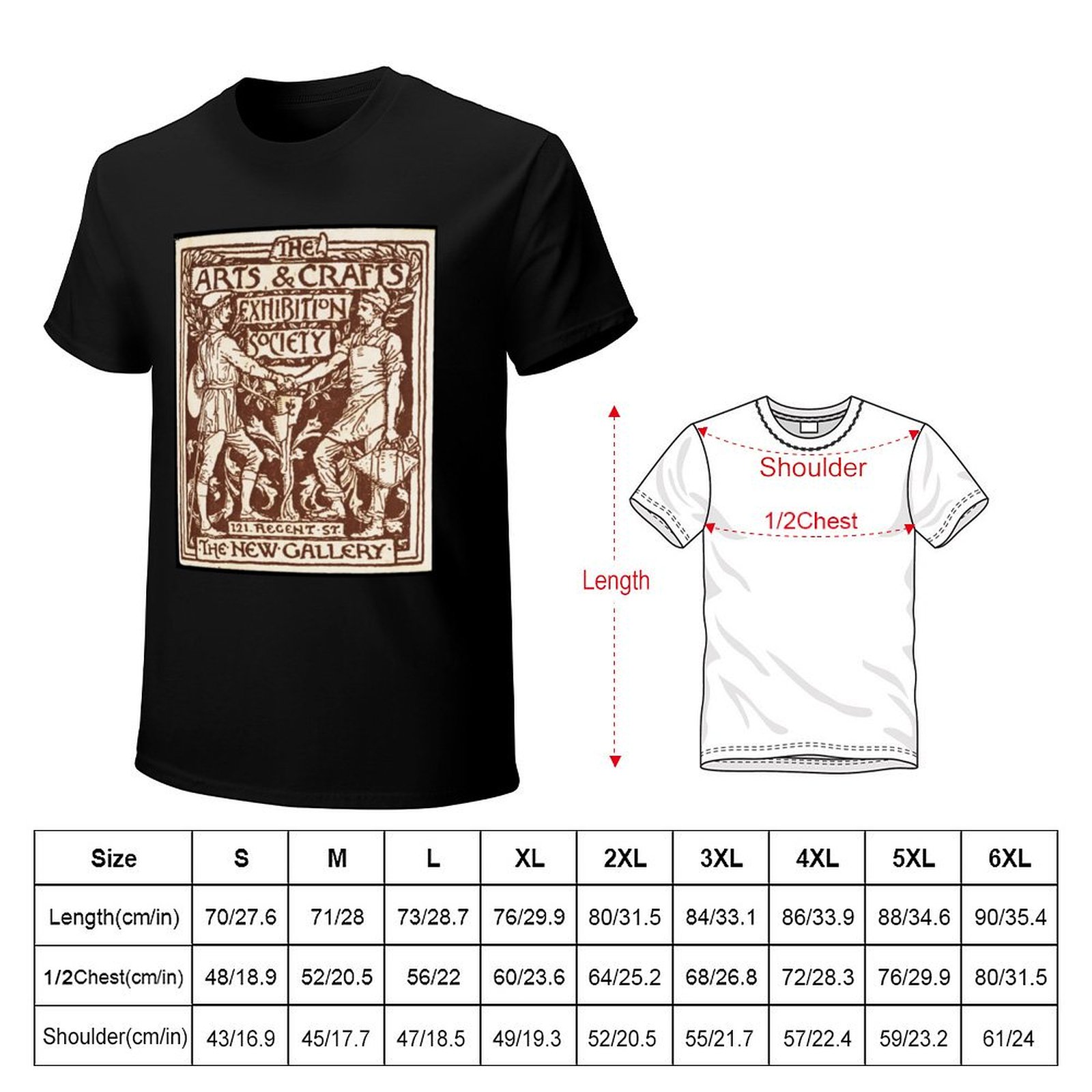T-Shirt der Arts and Crafts Ex – Exhibition Of Art And Craft Bewertung und Preis