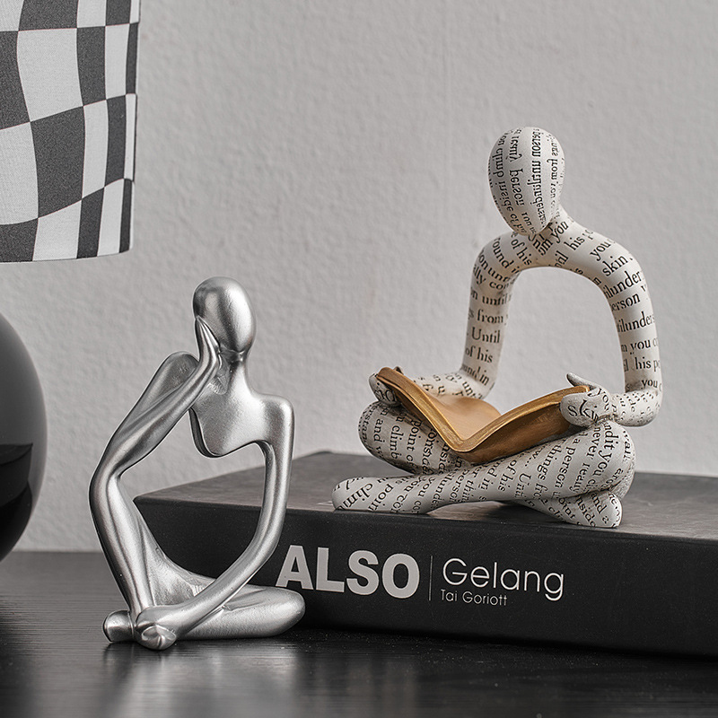 Lesende-Paar-Ornamente, hohl,  – Tv Art And Craft Bewertung und Preis