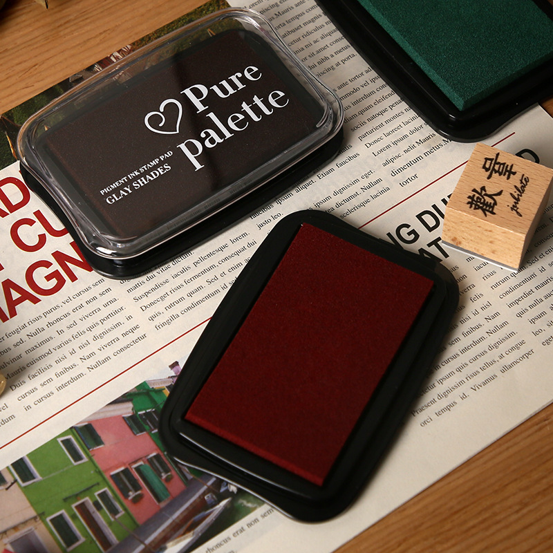 12 Farben Vintage einfarbig gr – Rubber Stamp Blank Bewertung und Preis