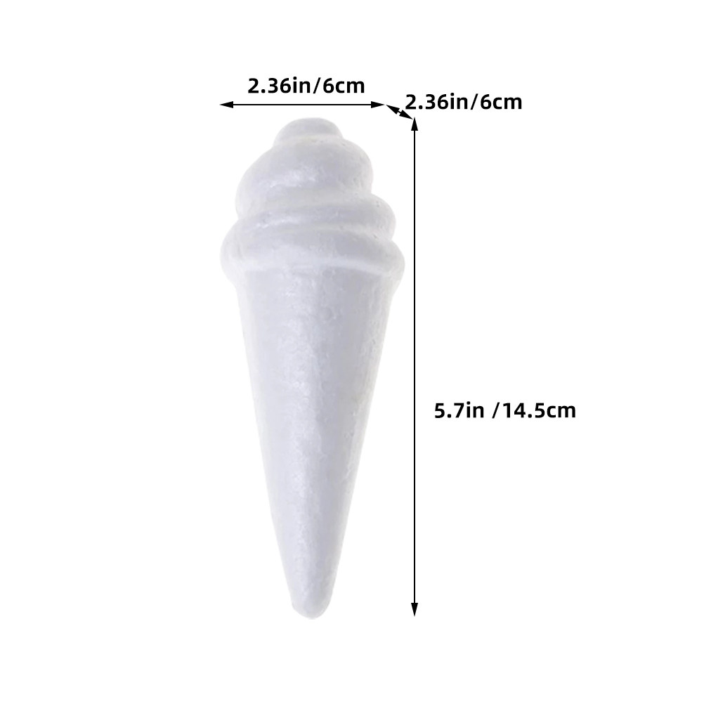 8 Stück Unfertige Eiscreme-Sch – Art Craft Kids Bewertung und Preis