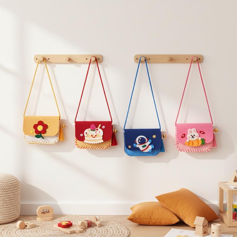 Filztaschen-Bastelset für Kind – Art Craft Kindergarten Bewertung und Preis