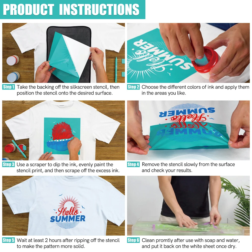 Siebdruck-Schablone Wiederverw – Silk Screen Printing Bewertung und Preis