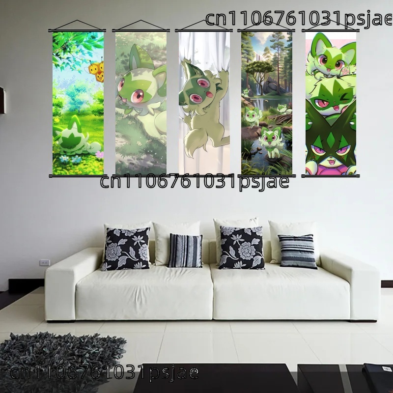 Sprigatito Scroll Art, gut – h – Tv Art And Craft Bewertung und Preis