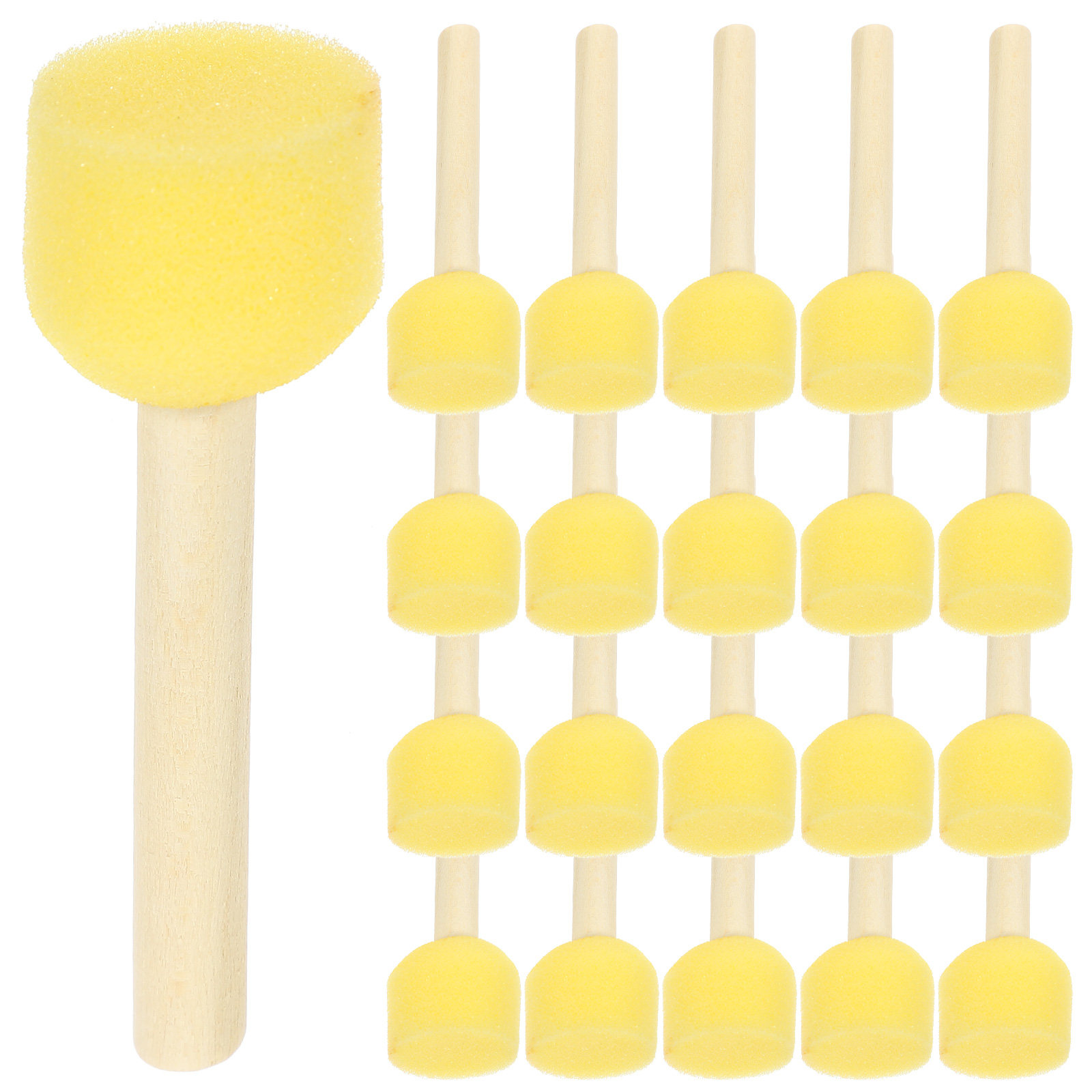 20 Stück Malschwämme für Kinde – Art Craft Kindergarten Bewertung und Preis