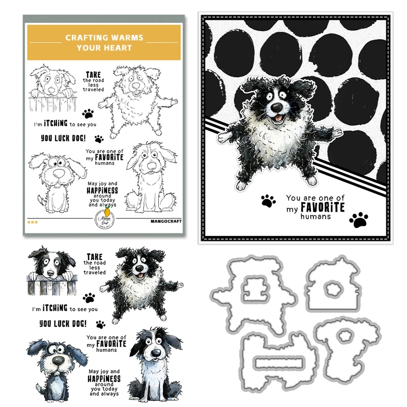 Paws And Funny Pet Dogs Stanzf – Rubber Stamp Blank Bewertung und Preis