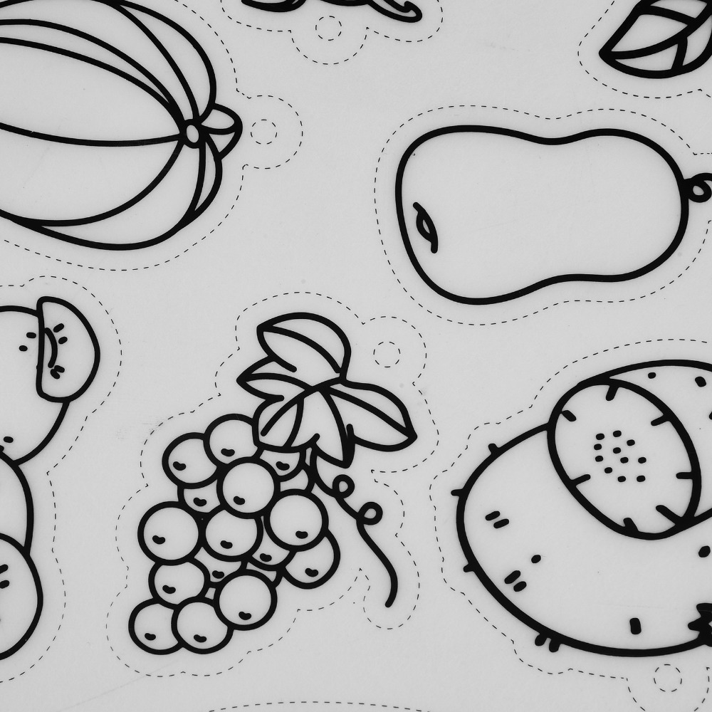 8 Stück Obst- und Gemüsemuster – Art And Craft Vegetable Bewertung und Preis