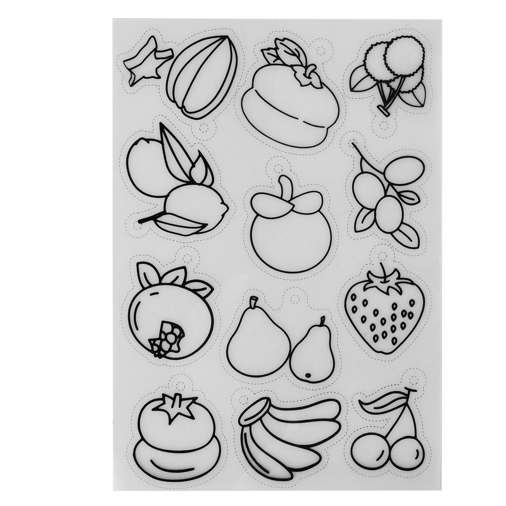 8 Stück Obst- und Gemüsemuster – Art And Craft Vegetable Bewertung und Preis