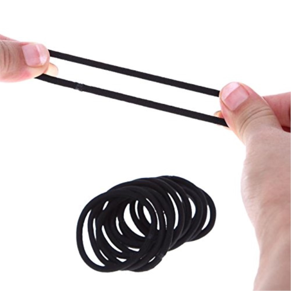 10/30/50 stücke 4MM Schwarz Kl – Art And Craft Hair Bewertung und Preis