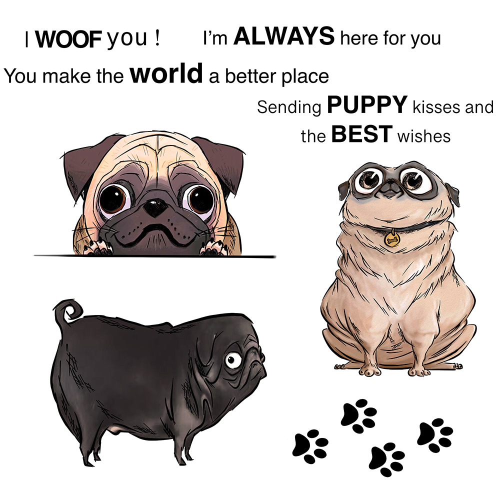 MangoCraft Nette Cartoon Pet H – Rubber Stamp Blank Bewertung und Preis