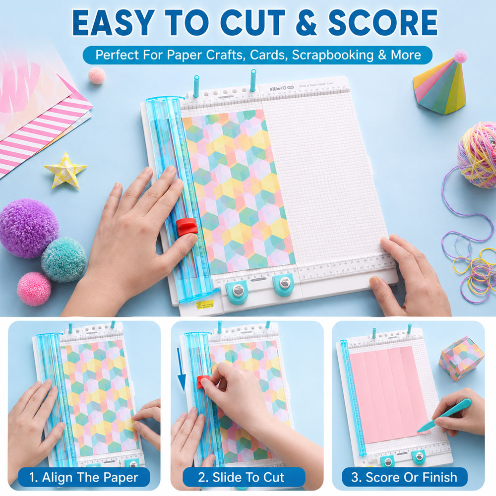 7-in-1 Papierschneider & Rille – Art Craft Cardboard Bewertung und Preis