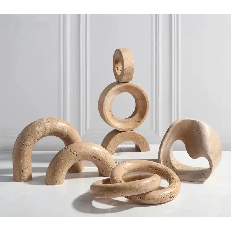 Marmor Geometrische Kunstornam – Exhibition Of Art And Craft Bewertung und Preis