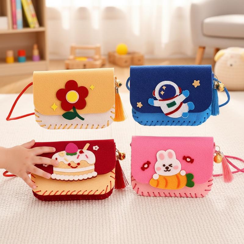 Filztaschen-Bastelset für Kind – Art Craft Kindergarten Bewertung und Preis