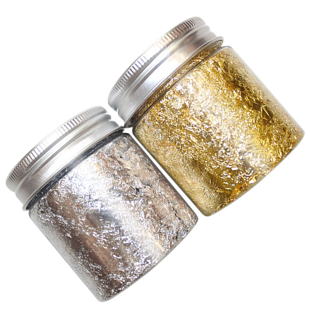 2 Flaschen Gold- und Silber-Na – Art Craft Easy With Paper Bewertung und Preis