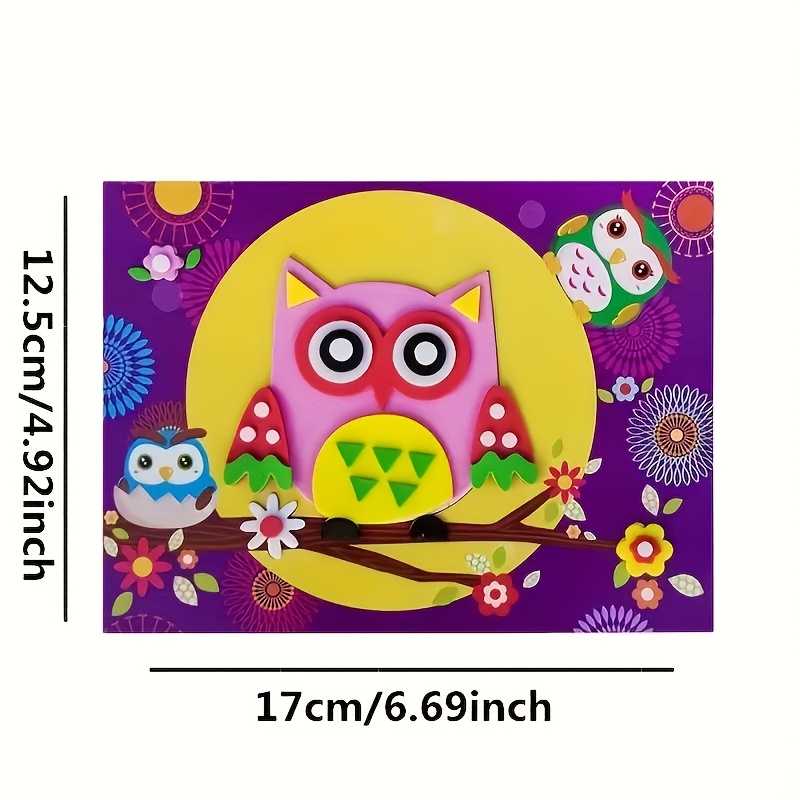 3D-Aufkleber für Kinder, Einwe – Art Craft Education Bewertung und Preis