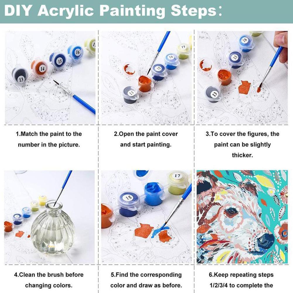 DIY Malen nach Zahlen Set für  – Art Craft Number Bewertung und Preis