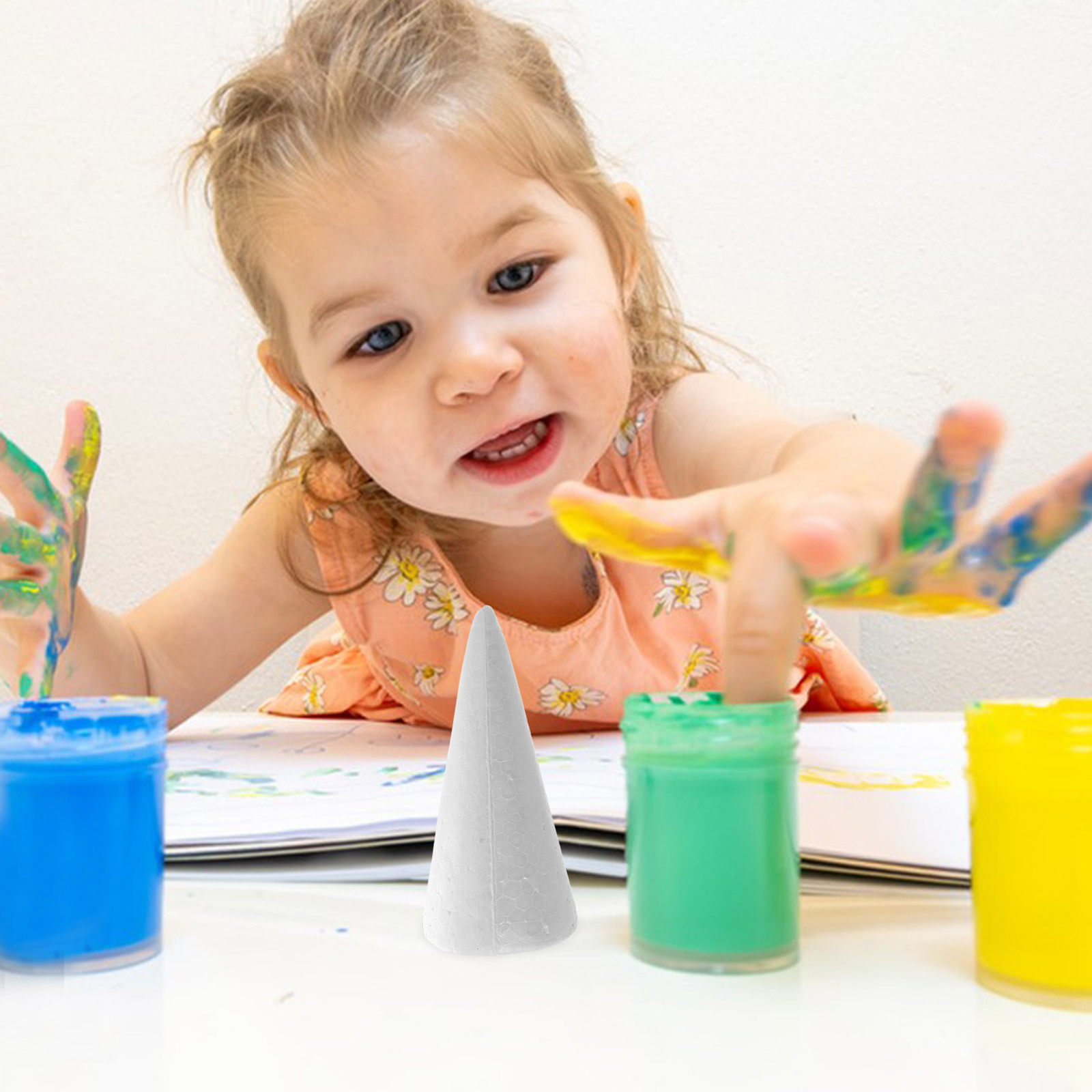 12 Stück Schaumstoffkegel, 15  – Art Craft Education Bewertung und Preis