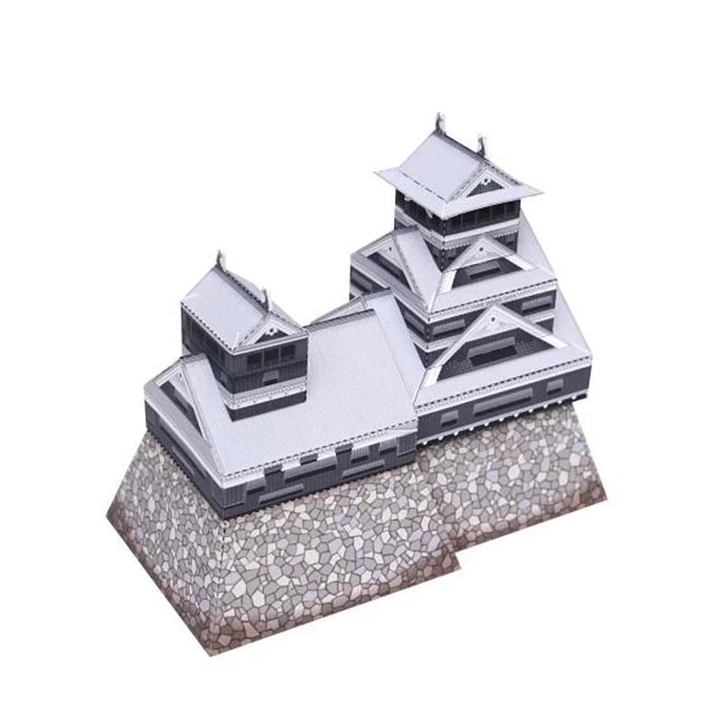 Japan Kumamoto Schloss Falten  – Art Craft Cardboard Bewertung und Preis