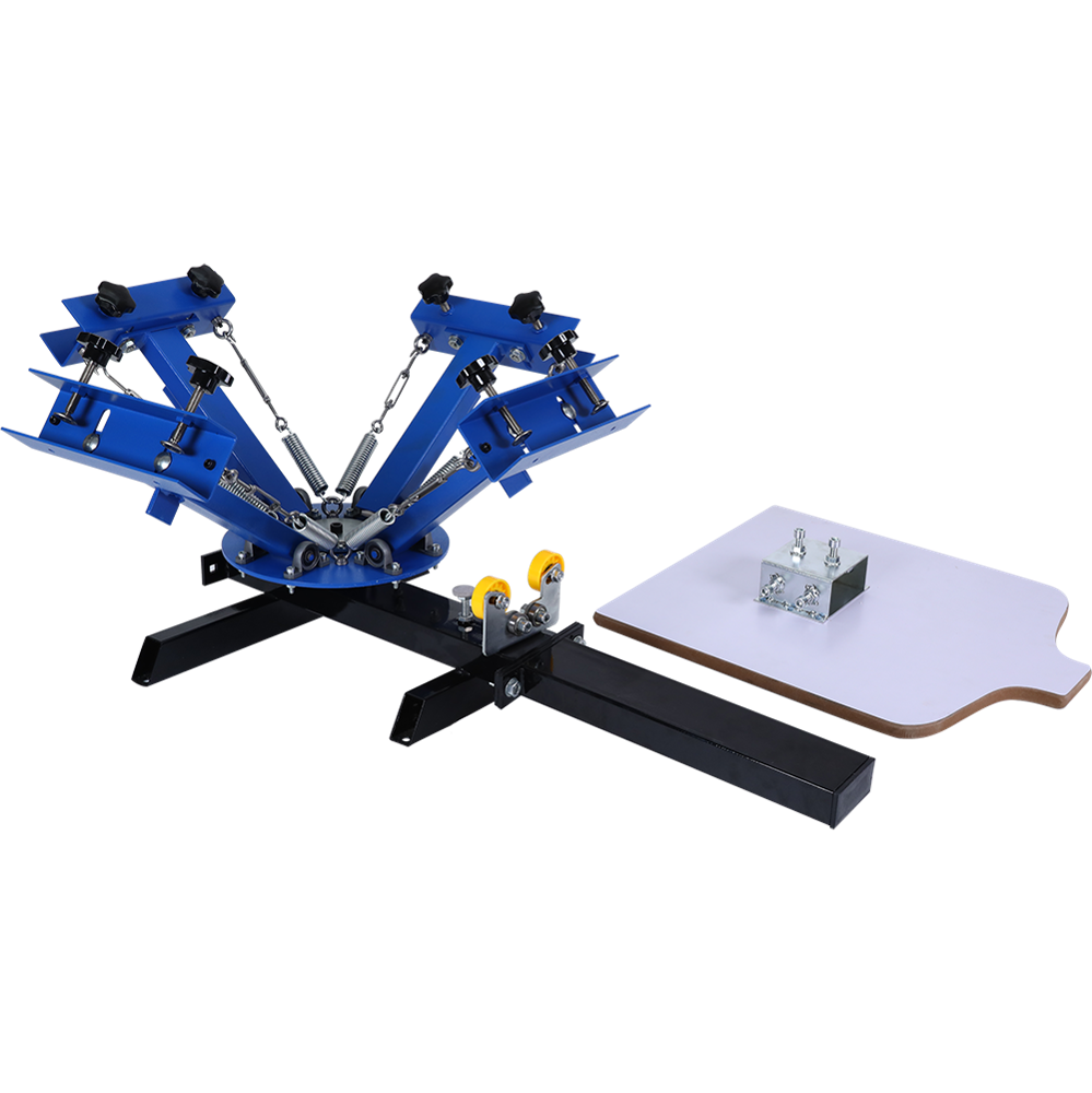 4-Farben Siebdruckmaschine 1-S – Silk Screen Printing Bewertung und Preis