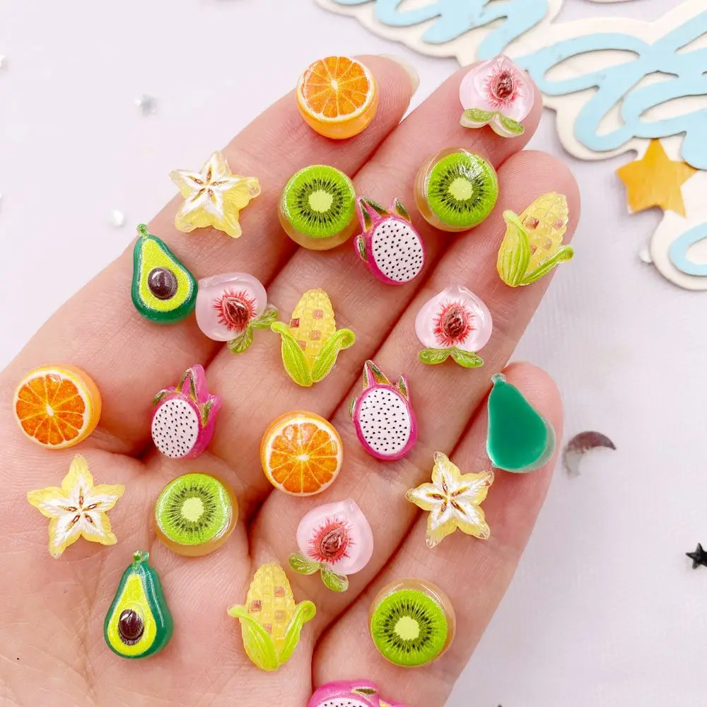 50PCS Harz Nette Mini Bunte Av – Art And Craft Vegetable Bewertung und Preis