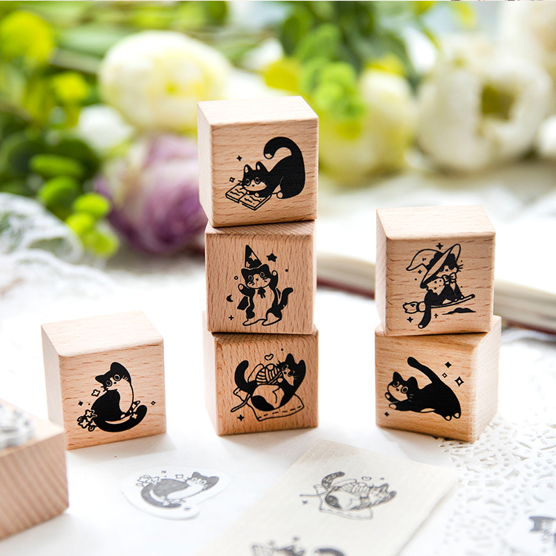 Yoofun Niedliche kleine schwar – Rubber Stamp Blank Bewertung und Preis